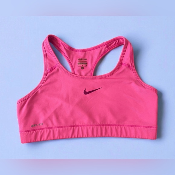 Pink Nike Dri-Fit Sports Bra - Picture 2 of 3